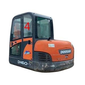 Wholesale DH55 DOOSAN Cab Glass For Diggers Green Left Door Rear Position NO.4 from china suppliers