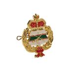 Military High Polished 1" Antique Police Badges Hat Shoulder Chest Badge