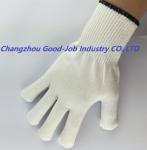 Food Industry White HPPE EN388 4343DP 13G Uncoated Anti Cut Gloves
