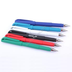 Wholesale rubber sprayed office sign pen, promotional office writing pen from china suppliers