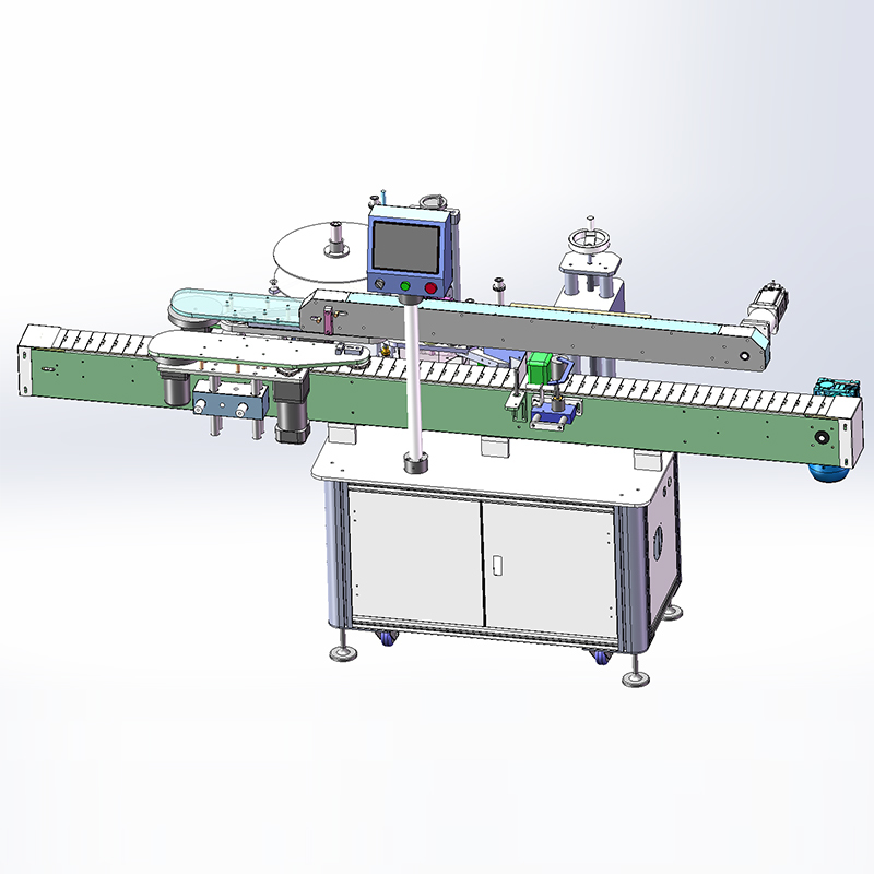 Automatic Labeling Machine Honey and Wine Bottles Label Printer Sticker Machine with Date Coding Print Function