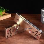 Customized Full Color Make Up Set Packaging Gift Boxes Gold Foil Paper