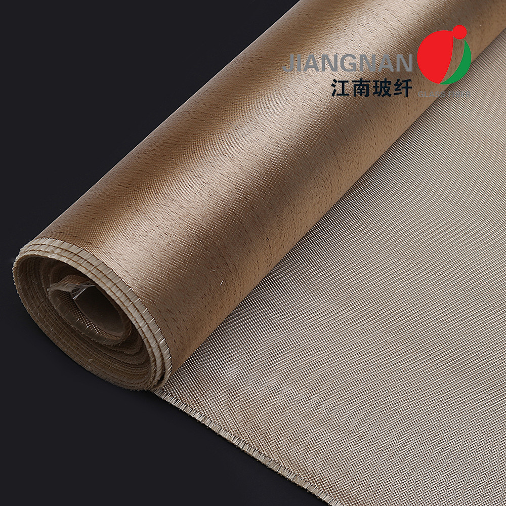 High Strength Satin Heat Treated Woven Glass Cloth For Fireproofing