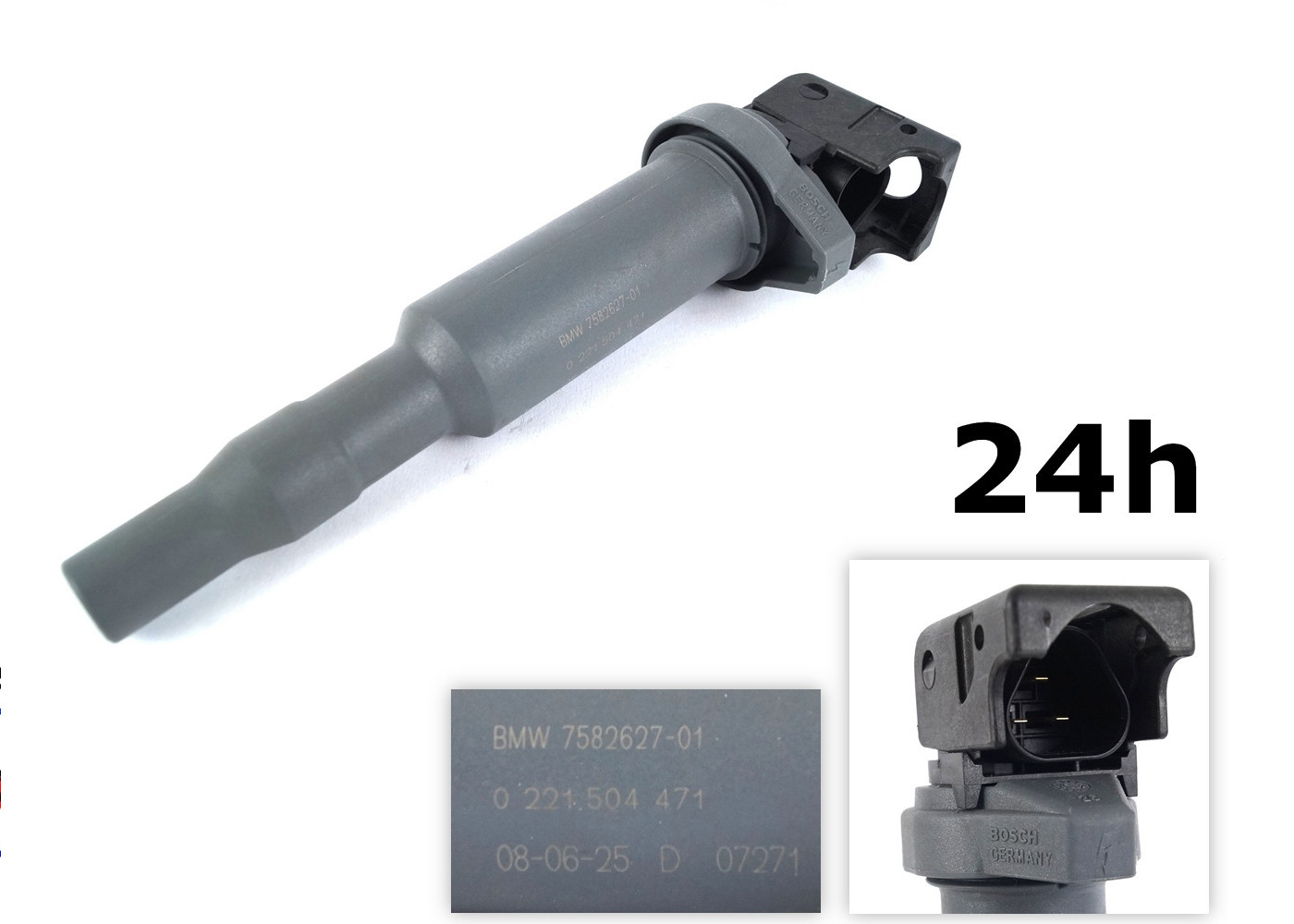 High Performance BMW E39 Ignition Coil , BOSCH Ignition Coil 0221504464 SET OF 4
