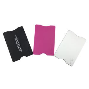 Wholesale ABS Credit Card Protector Sleeves / Plastic RFID Blocking With Aluminum Foil from china suppliers