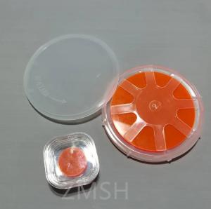 Wholesale Transparent Orange Undopped GaP Wafers P Type N Type 200um 350um 5G Light Emitting from china suppliers
