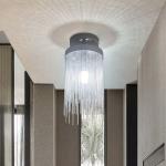 Nordic Modern Aluminum LED Tassels Dinning Room Pendant Chandeliers Kitchen