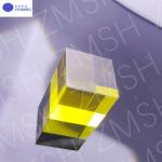 Lemon Yellow Sapphire Gemstone Sythetic Lemon Yellow Raw Material For Jewelry