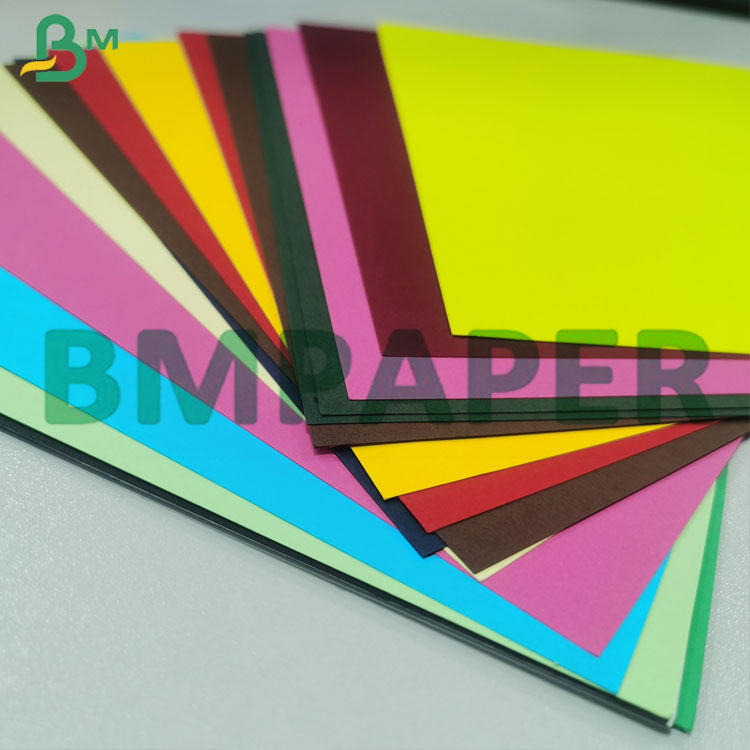 110g 180g Various Colors Available Colored Bristol Paper Wrapping Kraft Paper (5)
