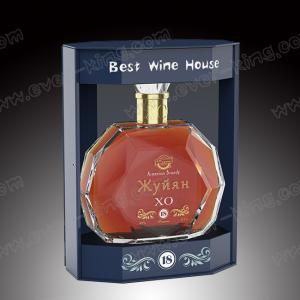 Wholesale Custom Handle Luxure Handmade Leather Box for Liquor Gift Packaging from china suppliers