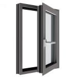 Water Tightness Level 6 Commercial Popular Safety Opening Aluminium Bathroom