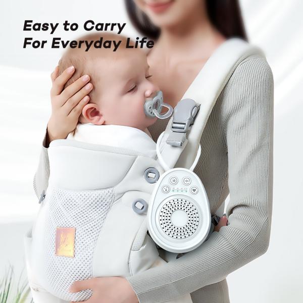 Working Current 150mA Max White Noise Sound Machine For Improved Productivity Babyphone