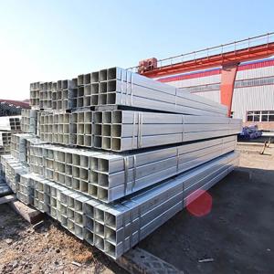 Wholesale Q345 ASTM A53B 2 Inch 15mm Mild Steel Square Tubes Oil Surface from china suppliers