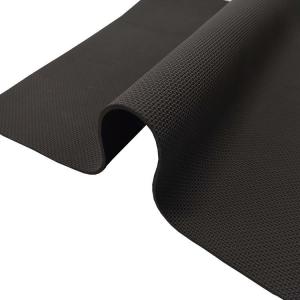 Wholesale Black Thick 2mm Neoprene Sheet Foam Rolls , Coated Nylon Rubber Sheet from china suppliers