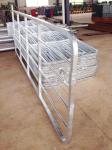 Gray Color Sheep Fence Panels Portable Cattle Yard Panels Alkali Resistance