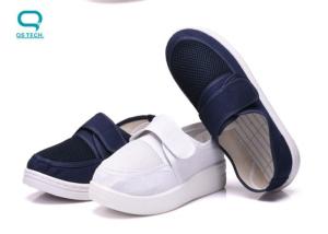 Wholesale ESD Anti-Static PU Sole Canvas Shoes 35 - 46 Size For Clean Room from china suppliers