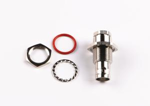 Wholesale 50 Ohm Female Socket BNC Cable Connector , BNC Crimp Connector Straight Type from china suppliers