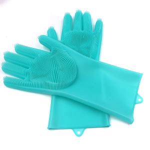 Wholesale Blue Silicone Gloves Heat Resistant Silicone Household Products Durable from china suppliers