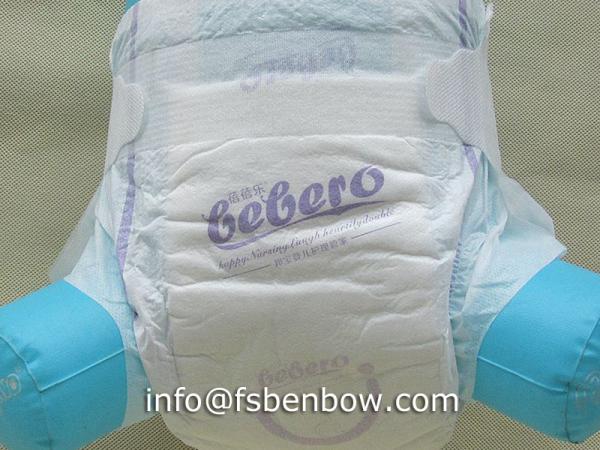 Quality Velcro Diaper Baby Care Disposable Soft Velcro Diaper for sale
