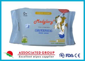 Wholesale Organic Aloe Vera Baby Wipes - Gentle, Moisturizing &amp; Unscented from china suppliers