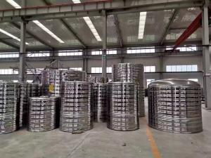 Wholesale Circular Stainless Steel 304 Insulated Water Storage Tank For Household Water Storage from china suppliers