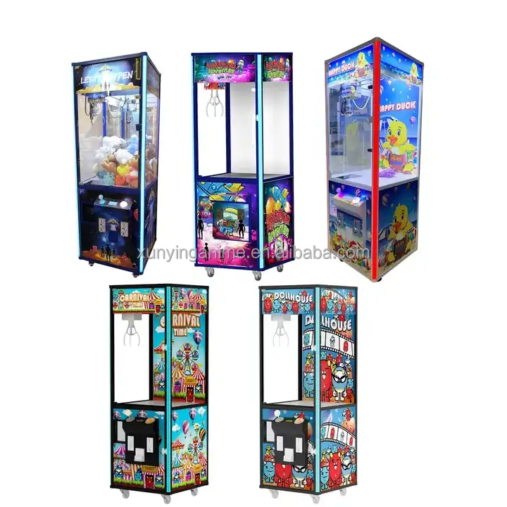 114KG Capacity Mini Claw Crane Machine for Plush Toy Game Customized and Age 8 Years