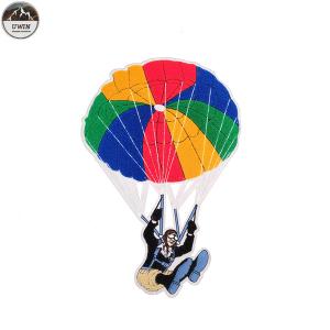 Wholesale Colorful Personalised Embroidered Badges , Parachute Chenille Embroidery Patches from china suppliers