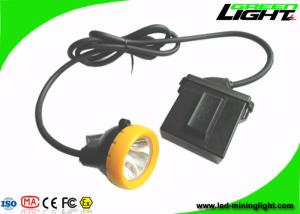 Wholesale Safety Miners Cap Lamp 7.8Ah Li - Ion Battery 10000Lux High Beam Corded Type from china suppliers