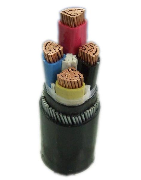240mm XLPE 4-Core Armoured Fireproof PVC Insulated Electrical Cable Copper