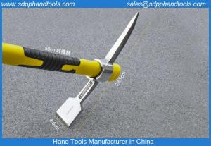 China Stainless steel pickaxe hoe, stainless steel chisel axe hoe, mountain climbing pickaxe, stailess steel axe hand tool on sale