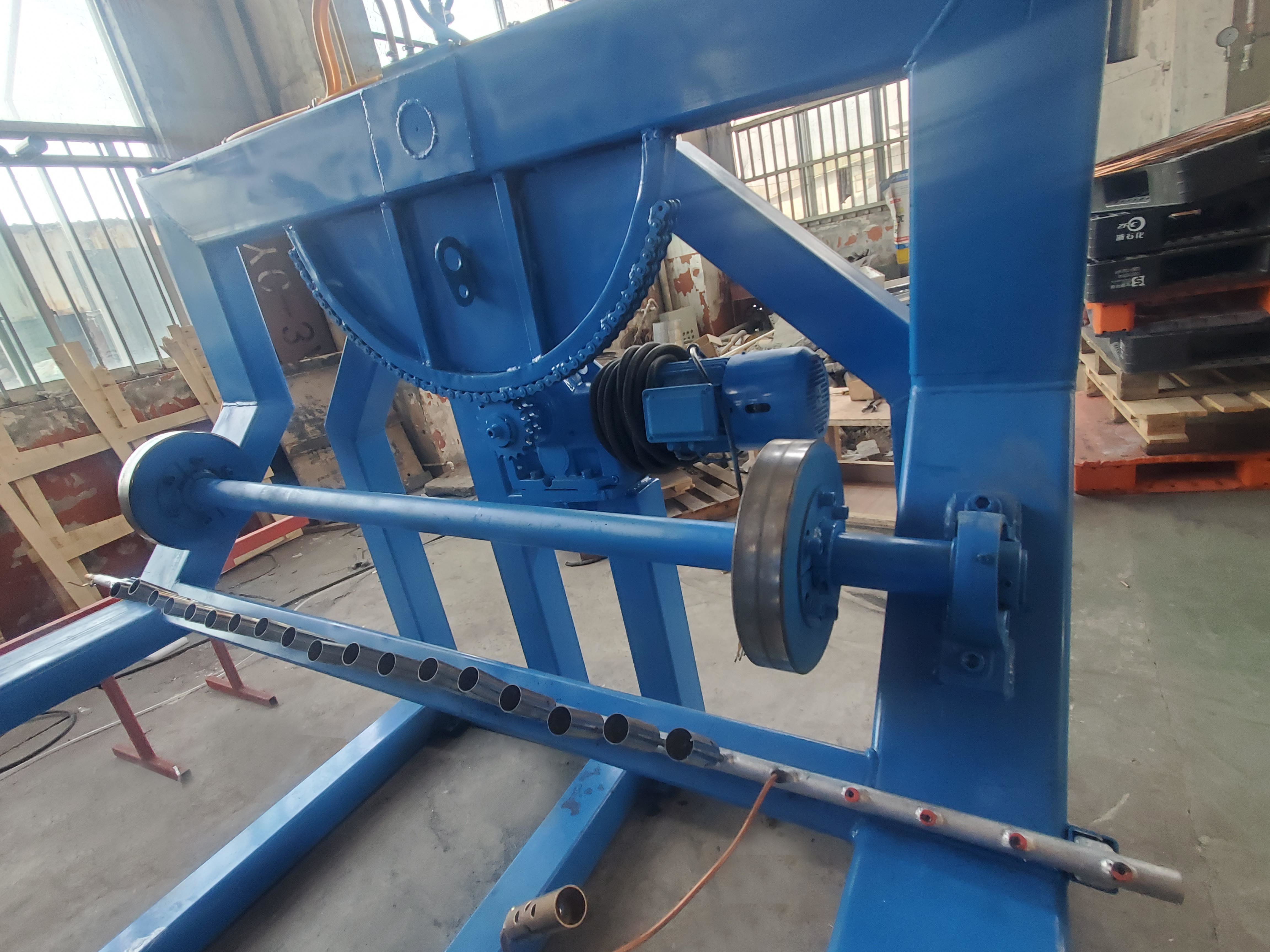 0.6-0.8MPa Air Pressure Tank Building Machine with 2.2KW Power Consumption