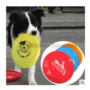 Wholesale customed logo promotional Eco ps dog training flying disc saucer frisbee gift from china suppliers