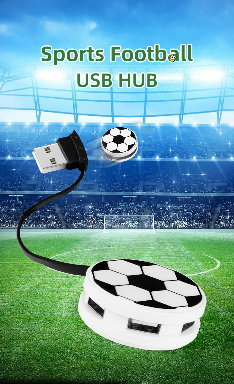 Customized Made PVC USB Hub for Home Data Transmission Package Contents HUB Adapter