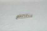 china manufacture Cupronickel Body 17 Open Holes Inline Nickel Silver Mouthpiece