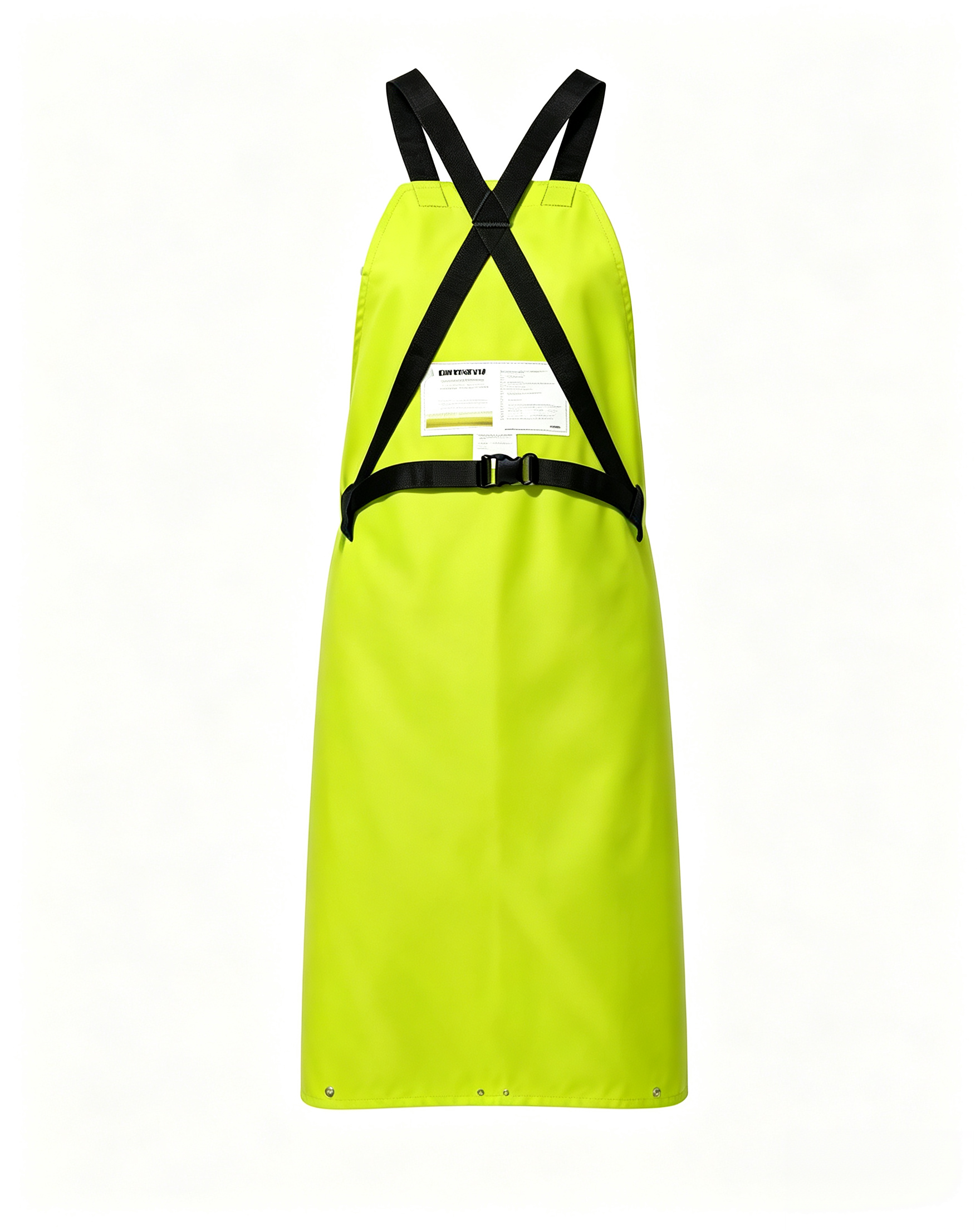 Adjustable Straps Water Jetting Apron Lightweight Protective Safety Clothes High Visibility