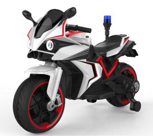 Wholesale One-touch start 12V Electric Ride On Car Kids Police Motorcycle Toys with Police Lights from china suppliers