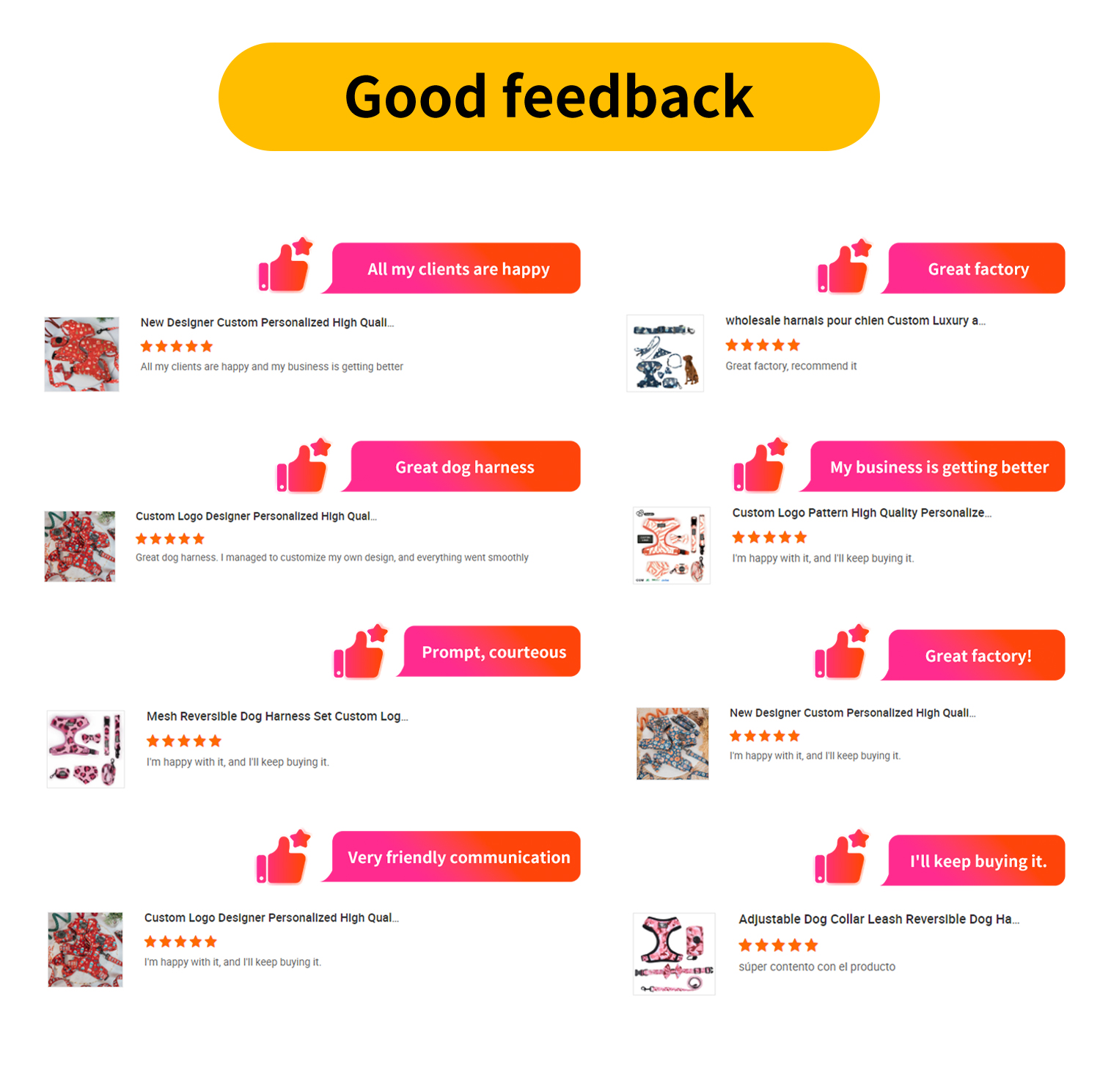 Custom Pattern Designers Reversible Polyester Pet Harness Sets Personalized Collar Leash and Waterproof Dog Harness Set