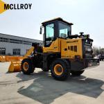 58kw Small Shovel 2 Ton Wheel Loader , Front Head Loader 1800kg Rated Load