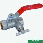 Water Supplying Special Ball Valve With Tap Handle Female Threaded Forged High