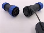 M28 Circular Cable Connectors 26 Cores Female And Male Socket Connectors