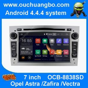 Wholesale Ouchuangbo android 4.4 Opel Astra Zafira sliver colour capacitive canbus 3G WIFI free map from china suppliers