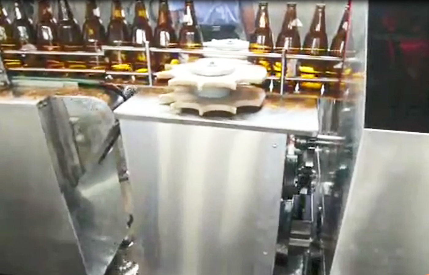 Water Filling Glass Bottle Washer 8000BPH and Suitable for Various Bottles