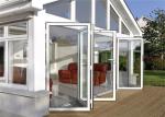 Soundproof Commercial Aluminium Doors , Interior Aluminium Sliding Patio Doors
