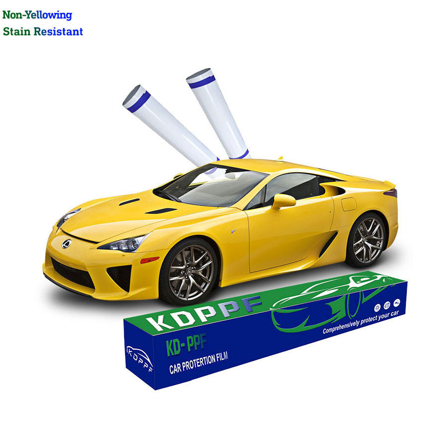 10 Mil Clear TPU Car PPF Immediate Self Healing Anti Scratch Self Adhesive
