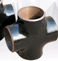 Wholesale Astm A105 SCH 40 Pure Seamless Carbon Steel Cross Black Painting Pipe Fitting from china suppliers