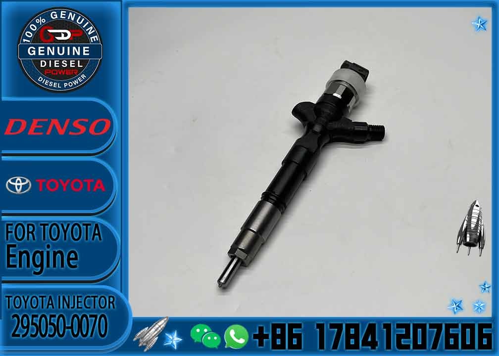 New Common Rail Injector 23670-30380 23670-39385 295050-0070 for 1KD 2KD Diesel Nozzle Assembly High Quality