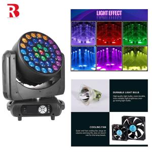 Wholesale DMX512 37*15W RGBW Infinite Mixture LED Moving Head Stage Light For Outdoor from china suppliers