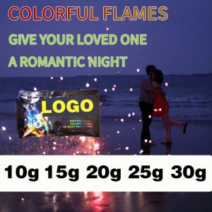 Wholesale Colorful Fire Pellets 10 x 10 g Magical Flame Natural Wood Flavor Fire Magic Powder from china suppliers