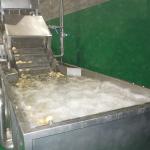 Air Bubble Industrial Fruit Washer Vegetable Washing Machine Low Energy
