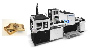 Wholesale High Speed Paper Box Forming Machine For Handicraft , Electronic Paper Box from china suppliers